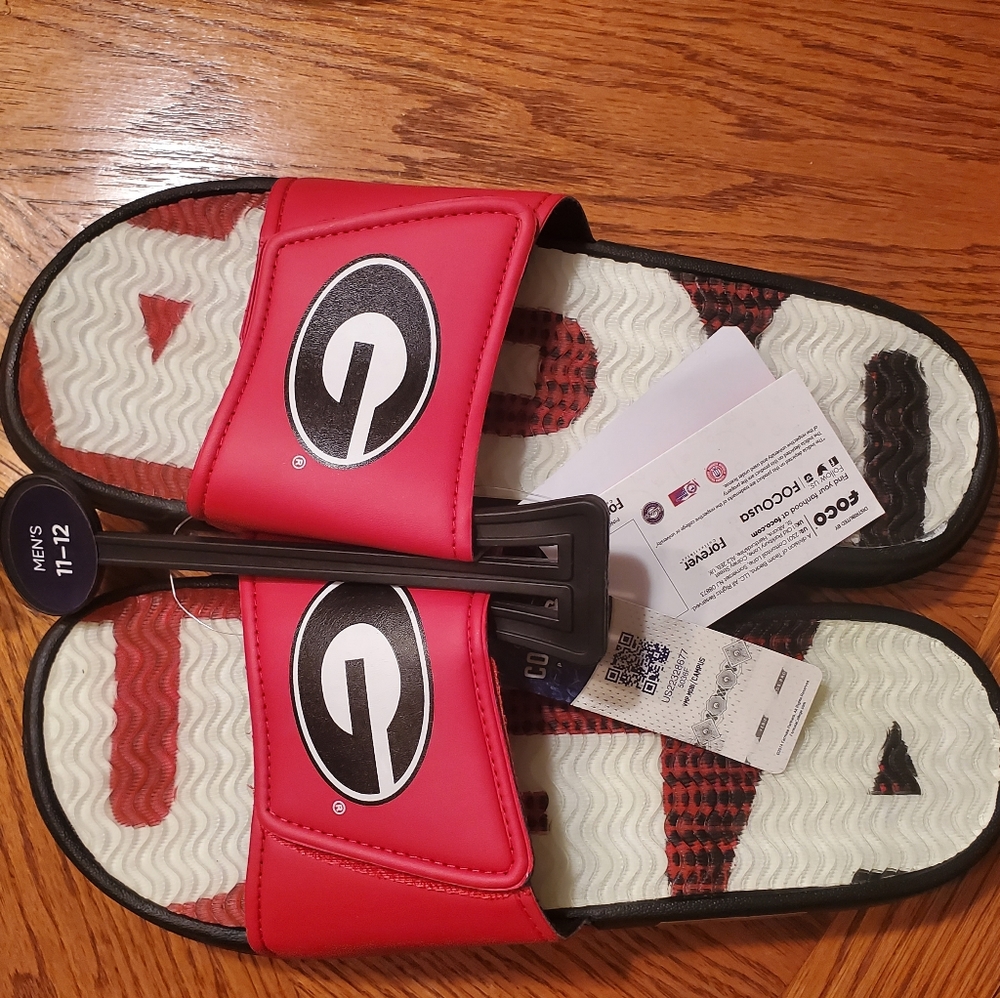 Georgia Bulldog Gel Slides